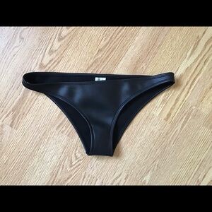 Neoprene bikini swimsuit bottoms